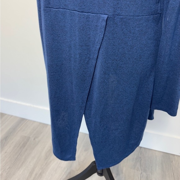 A.N.A Dark Blue Front Open Lightweight Long Sleeve Cardigan (S) - Picture 5 of 7
